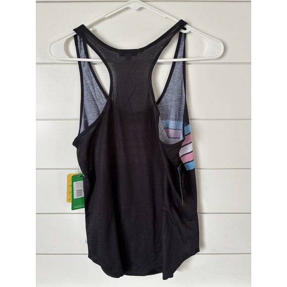 TRANS PRIDE FLAG RACERBACK TANK TOP Size Large - Picture 2 of 3